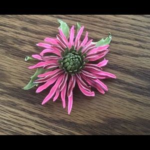 Vintage Corocraft Chrysanthemum Brooch